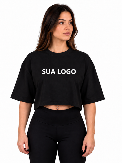 Cropped Oversized Malhão