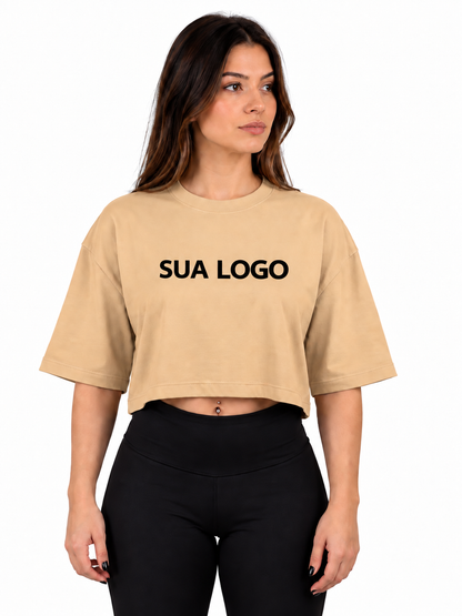 Cropped Oversized Malhão