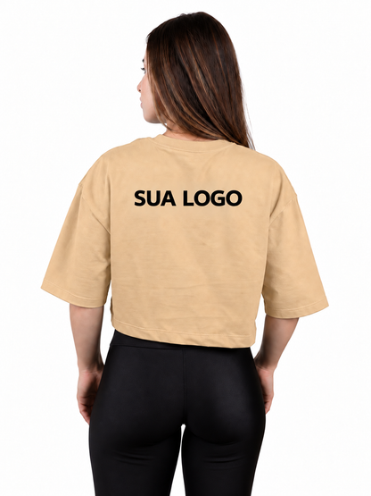 Cropped Oversized Malhão