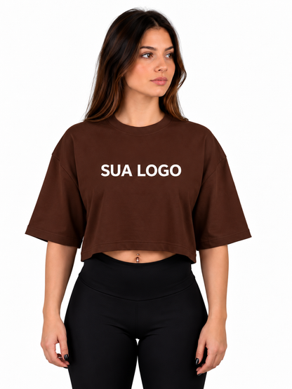 Cropped Oversized Malhão