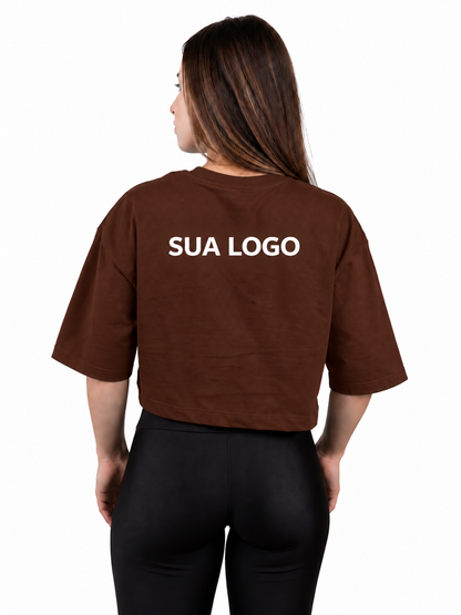 Cropped Oversized Malhão