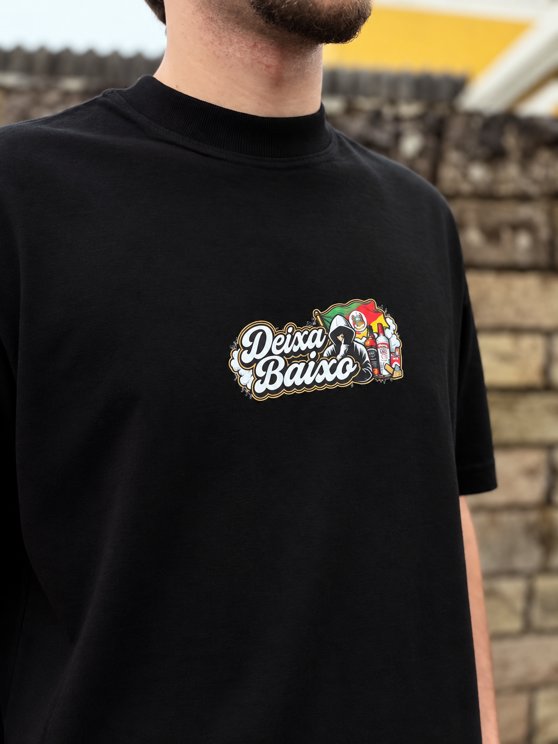 Camiseta Oversized - Deixa Baixo