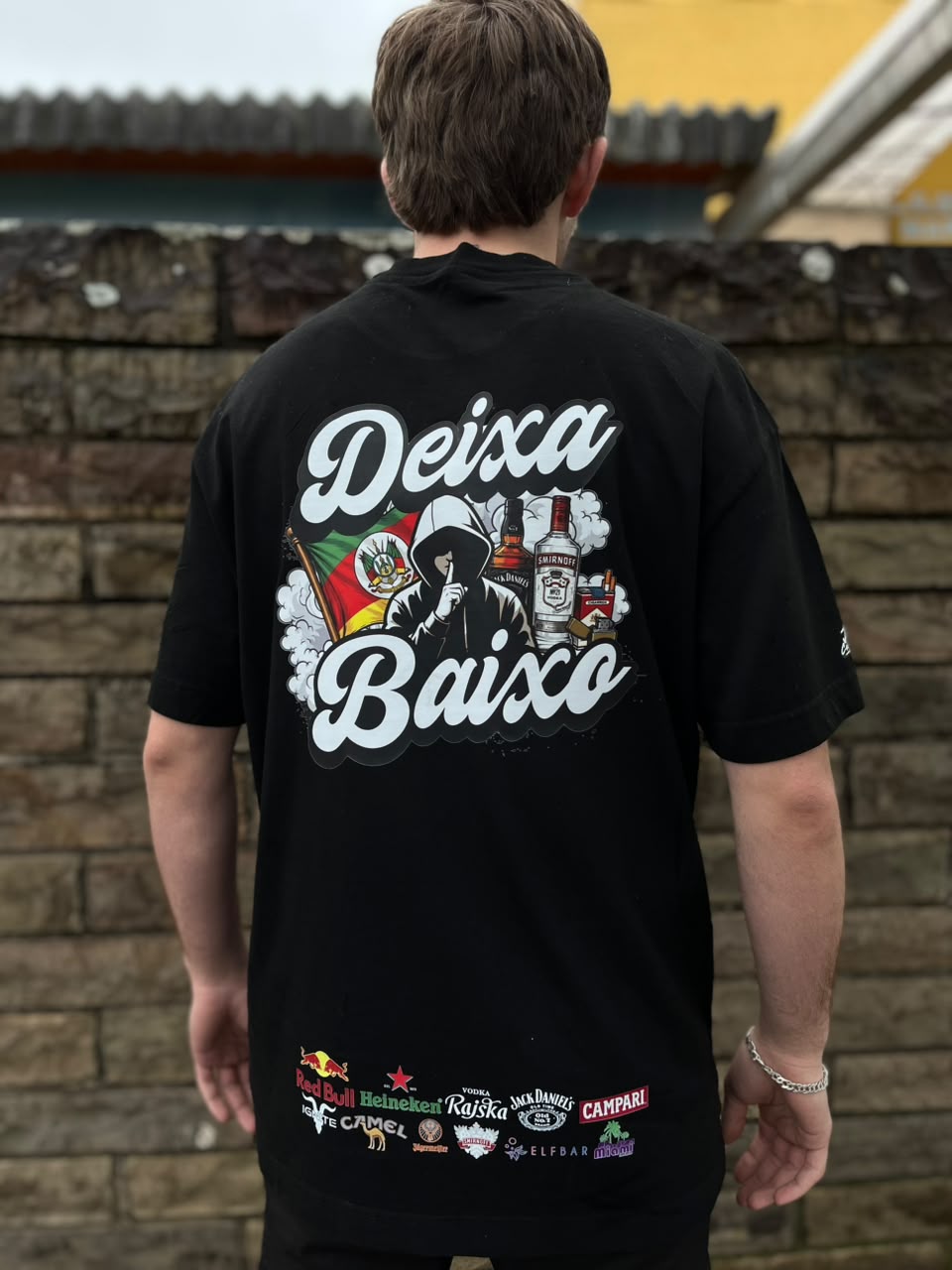 Camiseta Oversized - Deixa Baixo