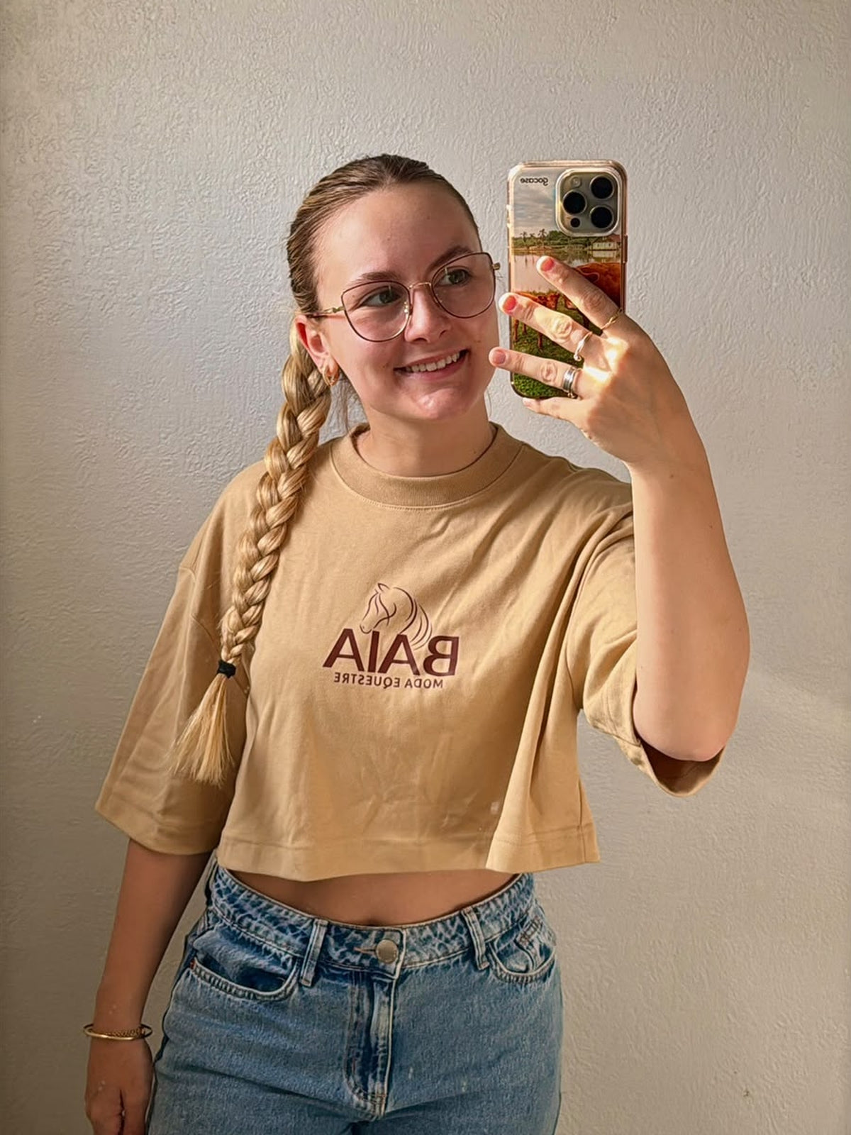 Cropped Oversized Malhão